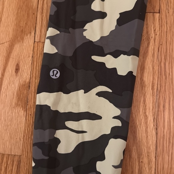 Lululemon 4 Swift Speed High-Rise Tight 28" Heritage Camo Crispin Green Multi - Picture 8 of 16